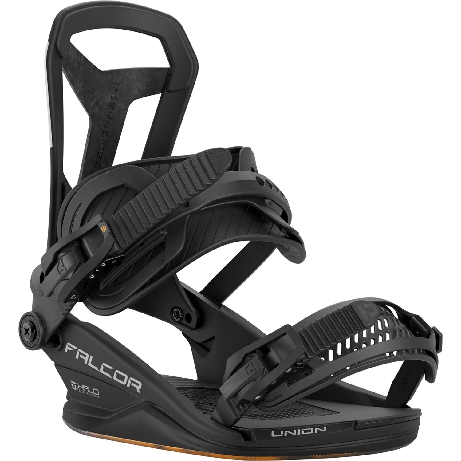 Union Falcor Snowboard Bindings Mens 2026 Black - Elevation107