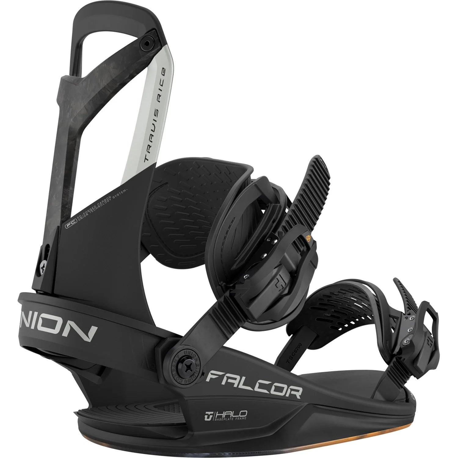 Union Falcor Snowboard Bindings Mens 2026 Black - Elevation107