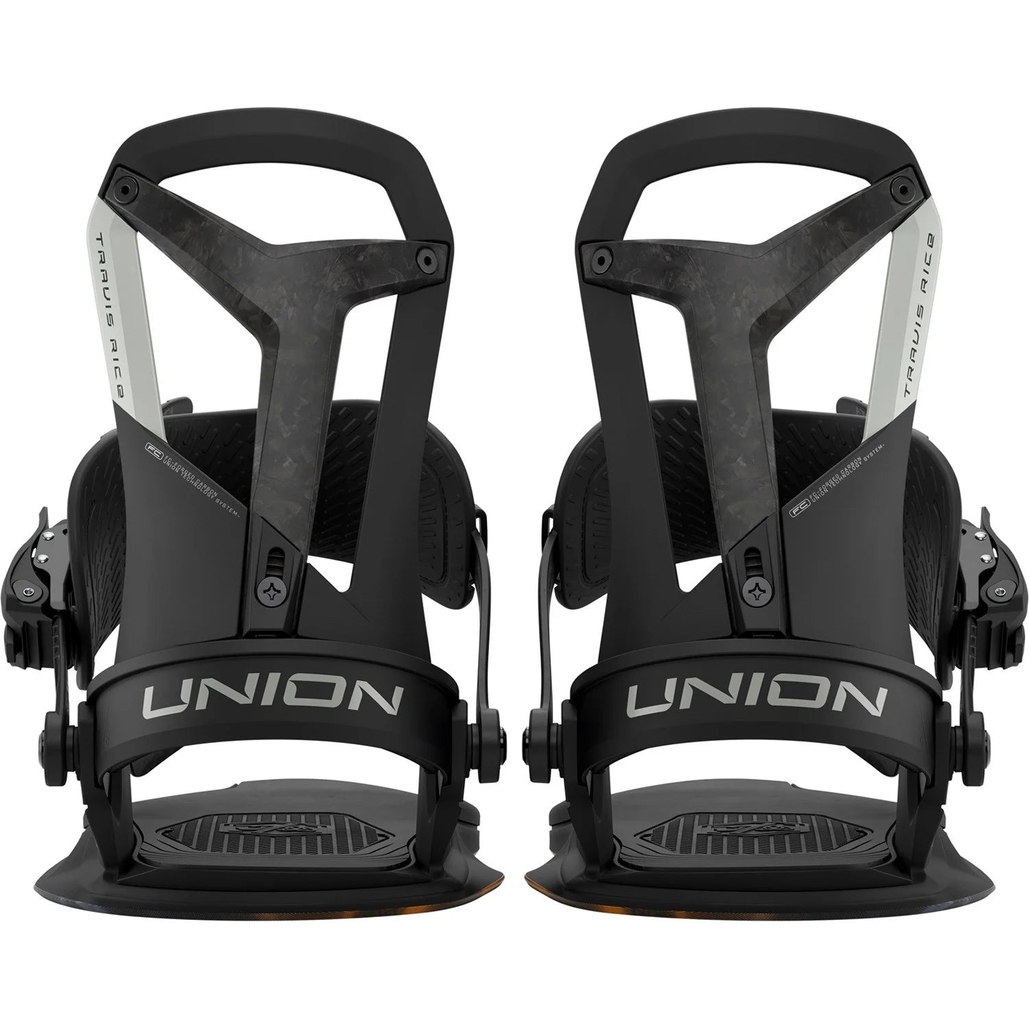 Union Falcor Snowboard Bindings Mens 2026 Black - Elevation107