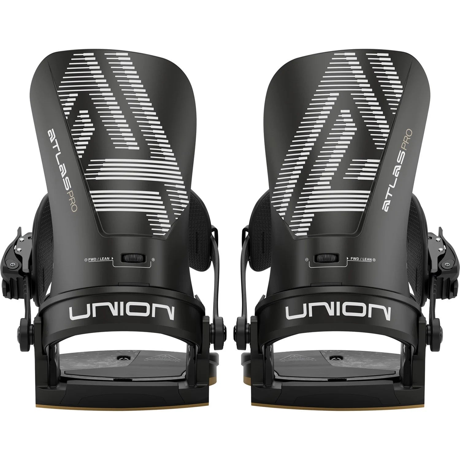 Union Atlas Pro Snowboard Bindings Mens 2026 Metallic Black - Elevation107