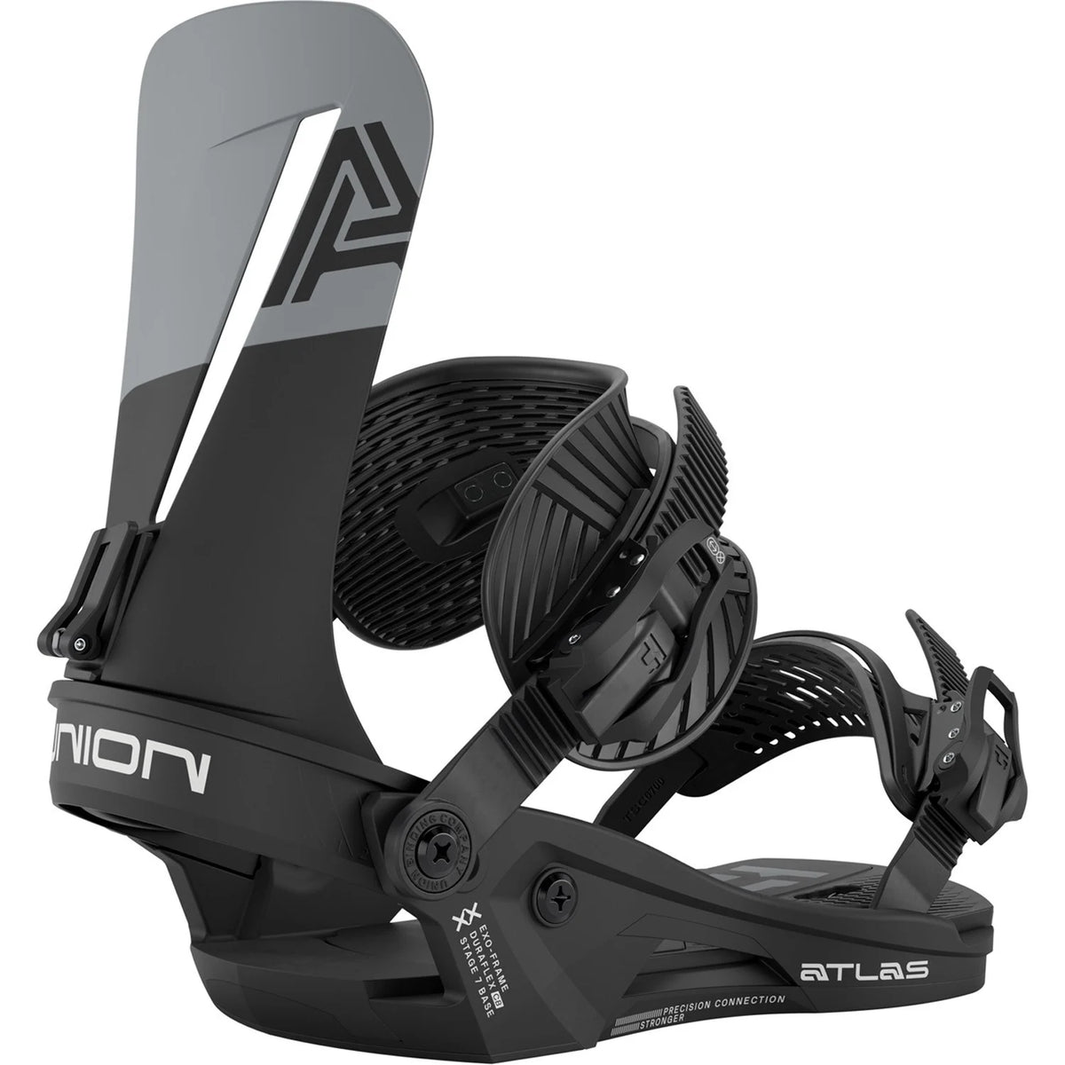Union Atlas Snowboard Bindings Mens 2026 Black - Elevation107