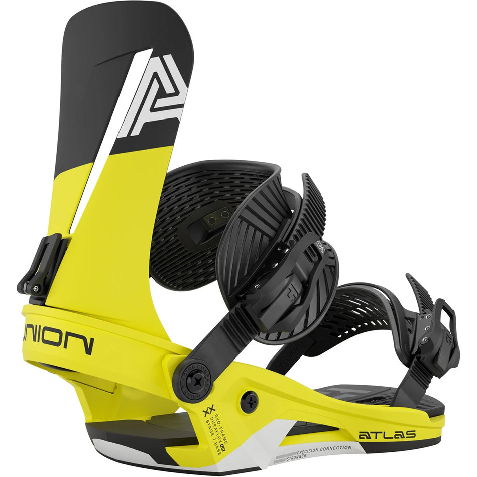 Union Atlas Snowboard Bindings Mens 2026 Hype Yellow - Elevation107
