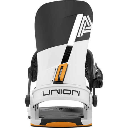 Union Atlas Snowboard Bindings Mens 2026 White / Orange - Elevation107