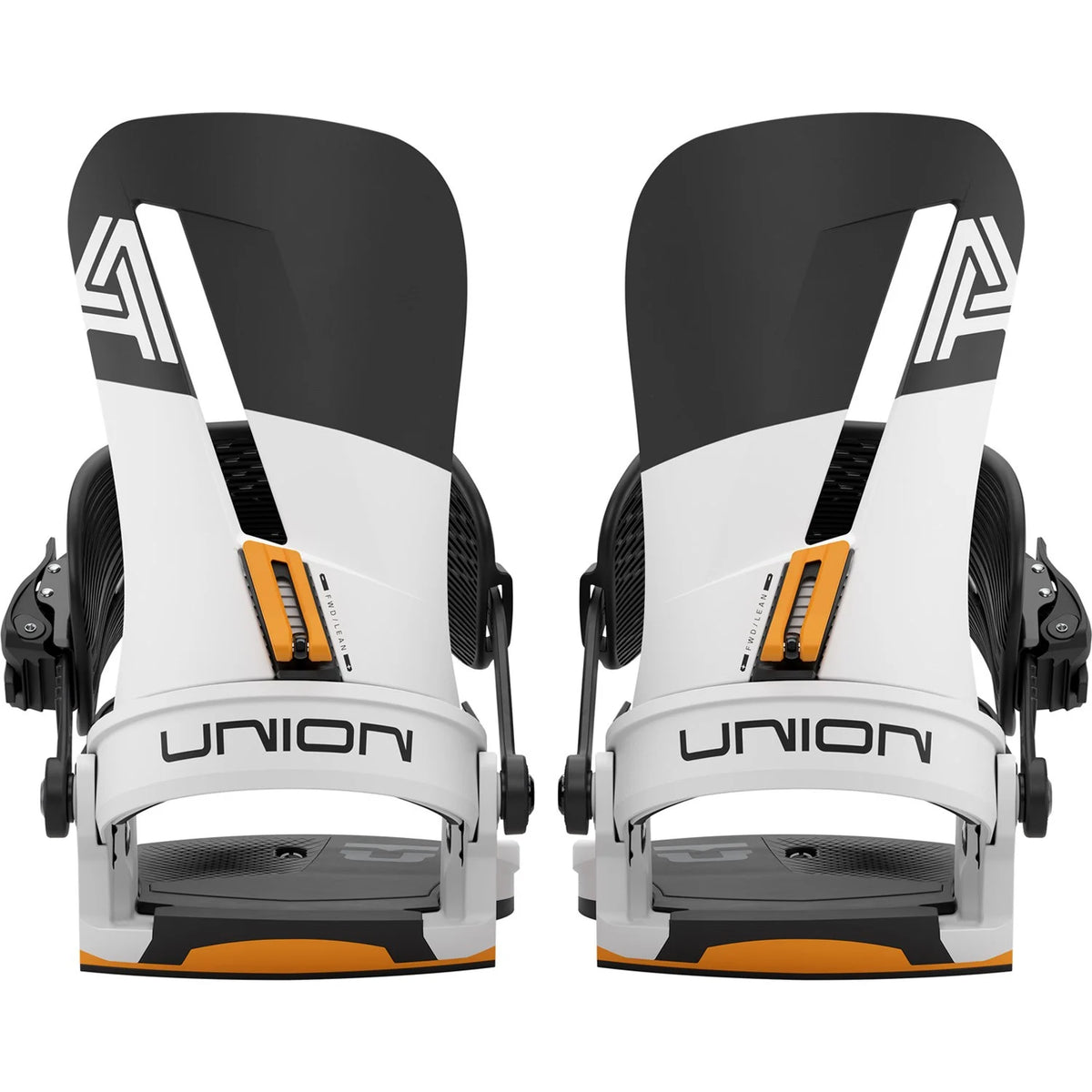 Union Atlas Snowboard Bindings Mens 2026 White / Orange - Elevation107