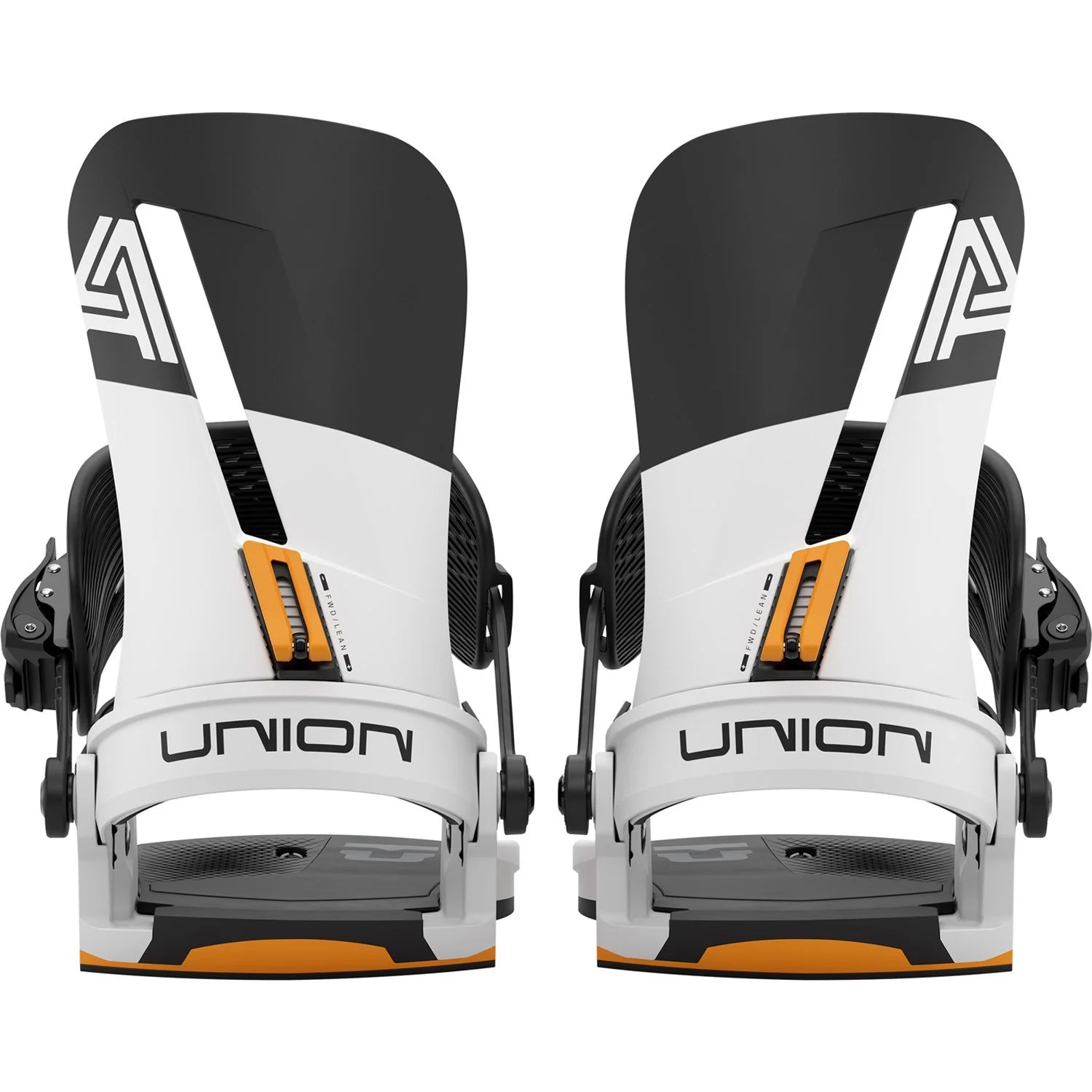 Union Atlas Snowboard Bindings Mens 2026 White / Orange - Elevation107