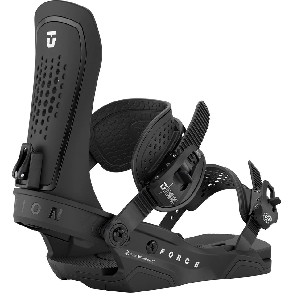 Union Force Snowboard Bindings Mens 2026 Black 20 Year - Elevation107