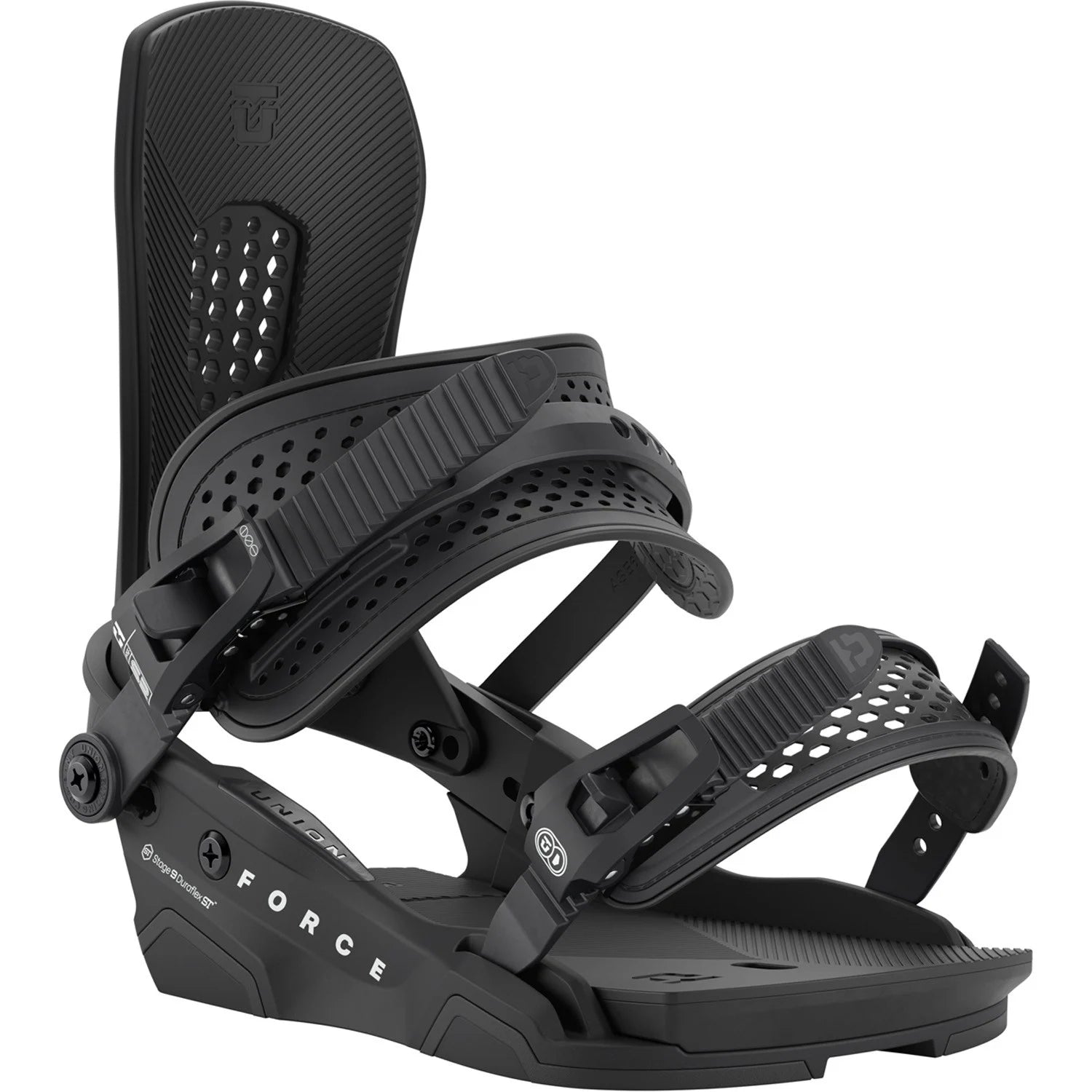 Union Force Snowboard Bindings Mens 2026 Black 20 Year - Elevation107