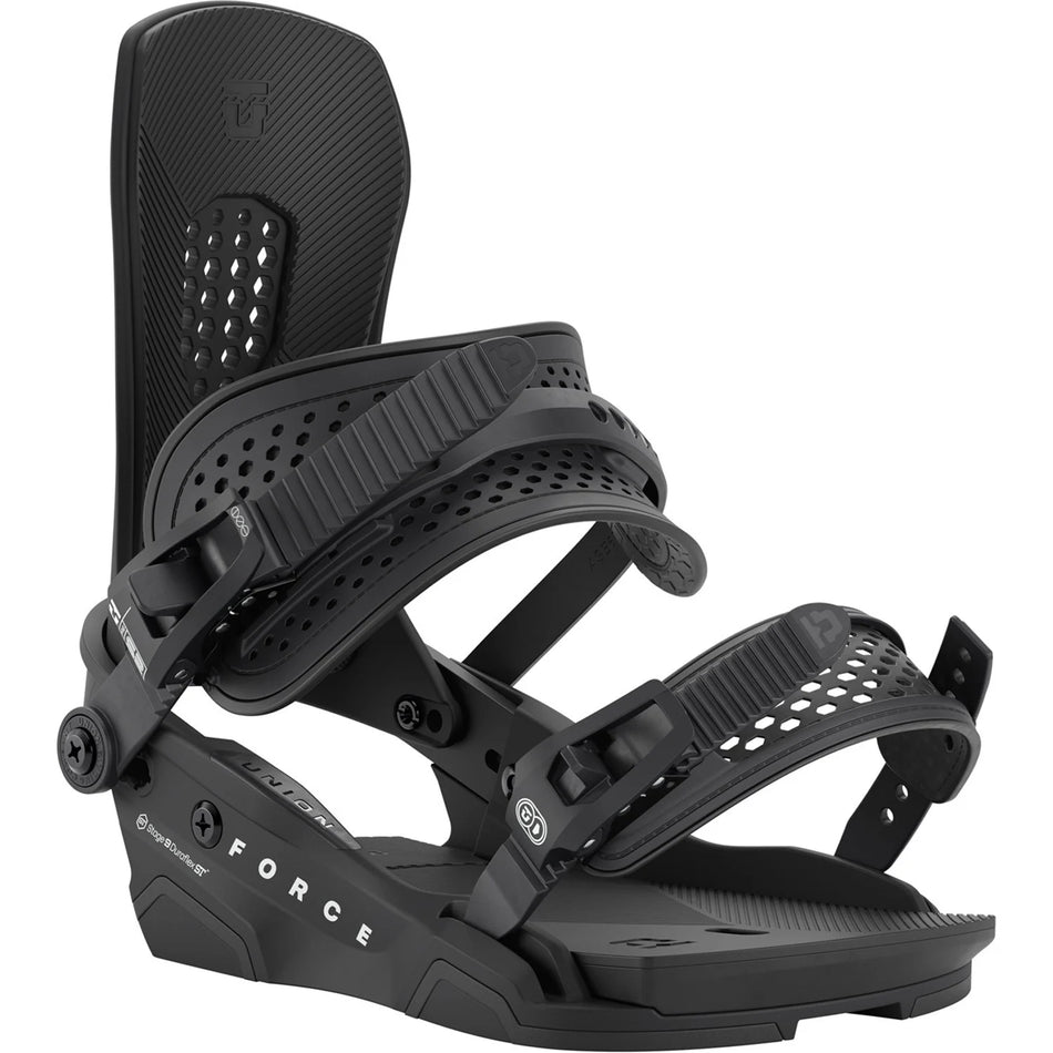 Union Force Snowboard Bindings Mens 2026 Black 20 Year - Elevation107