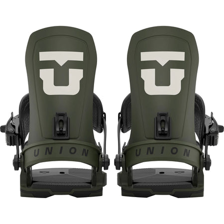 Union Force Snowboard Bindings Mens 2026 Army Green - Elevation107