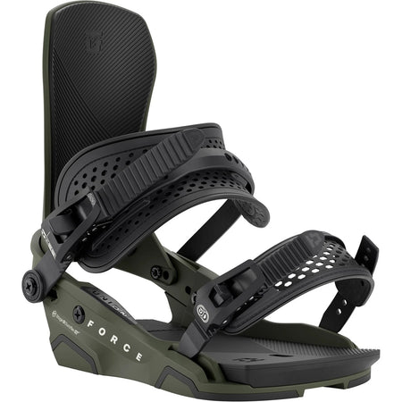 Union Force Snowboard Bindings Mens 2026 Army Green - Elevation107