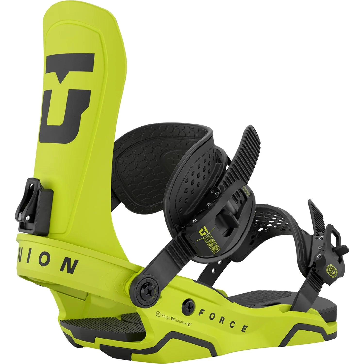 Union Force Snowboard Bindings Mens 2026 Cyber Lime - Elevation107