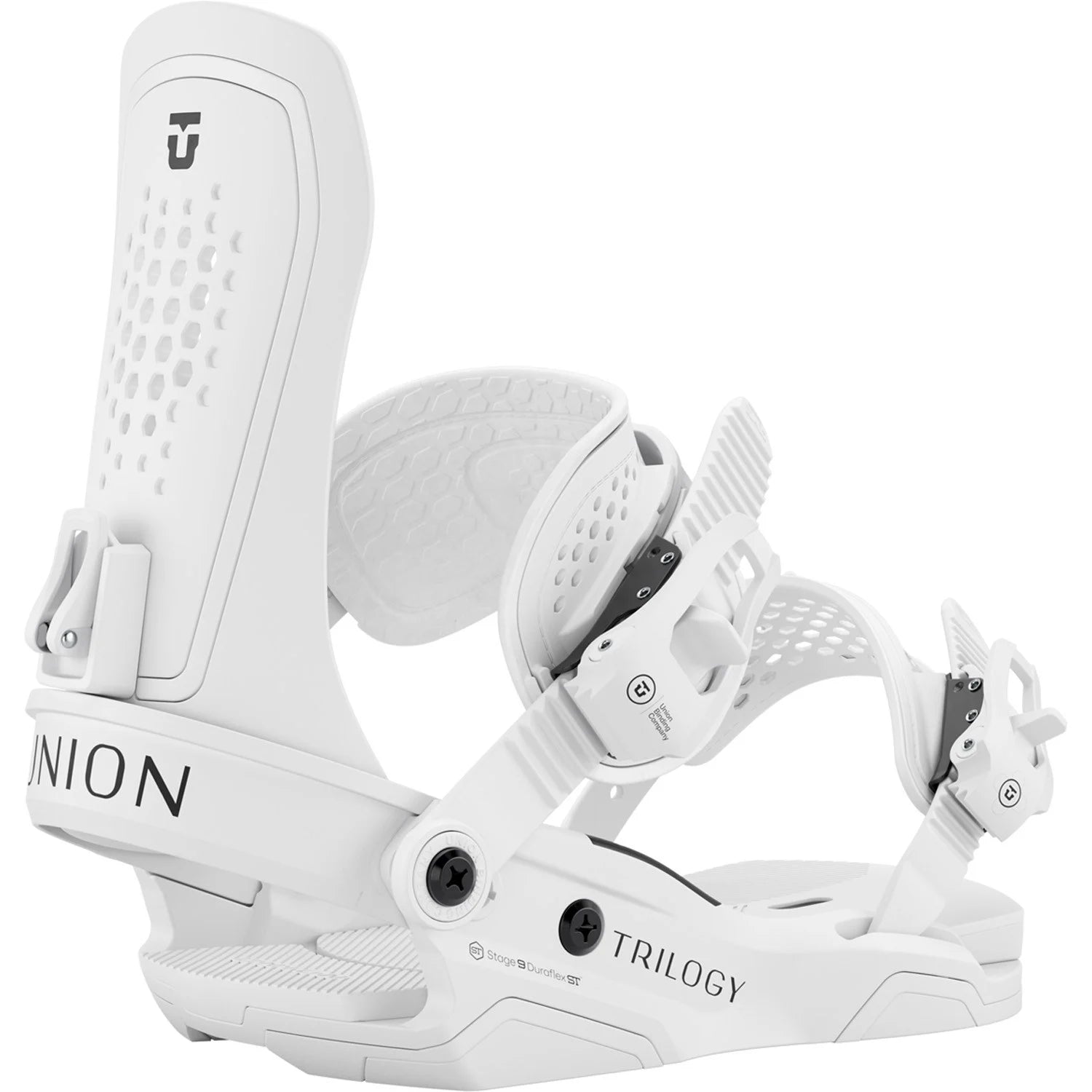 Union Trilogy Snowboard Bindings Womens 2026 White - Elevation107