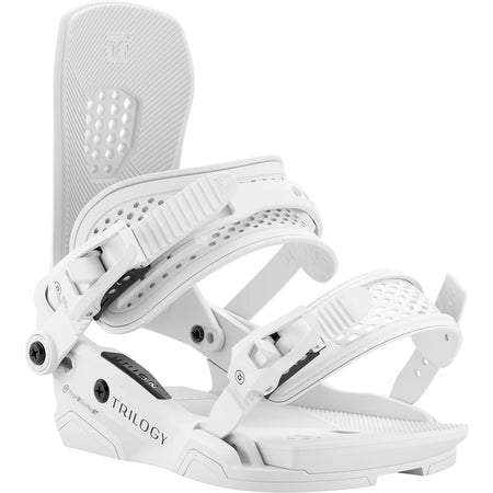 Union Trilogy Snowboard Bindings Womens 2026 White - Elevation107