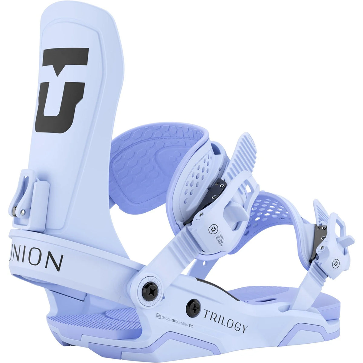 Union Trilogy Snowboard Bindings Womens 2026 Light Blue - Elevation107
