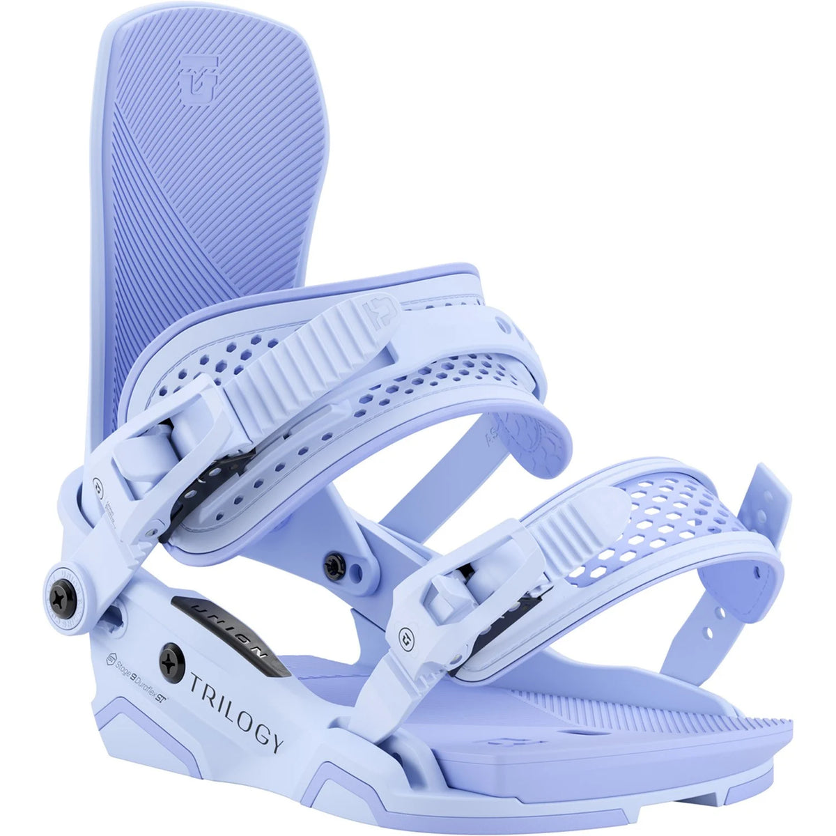 Union Trilogy Snowboard Bindings Womens 2026 Light Blue - Elevation107
