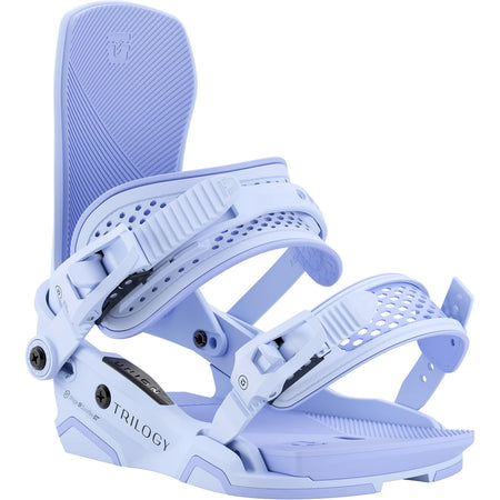 Union Trilogy Snowboard Bindings Womens 2026 Light Blue - Elevation107