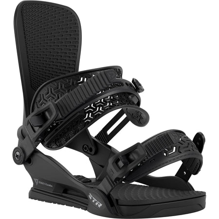 Union STR Snowboard Bindings Mens 2026 Black - Elevation107