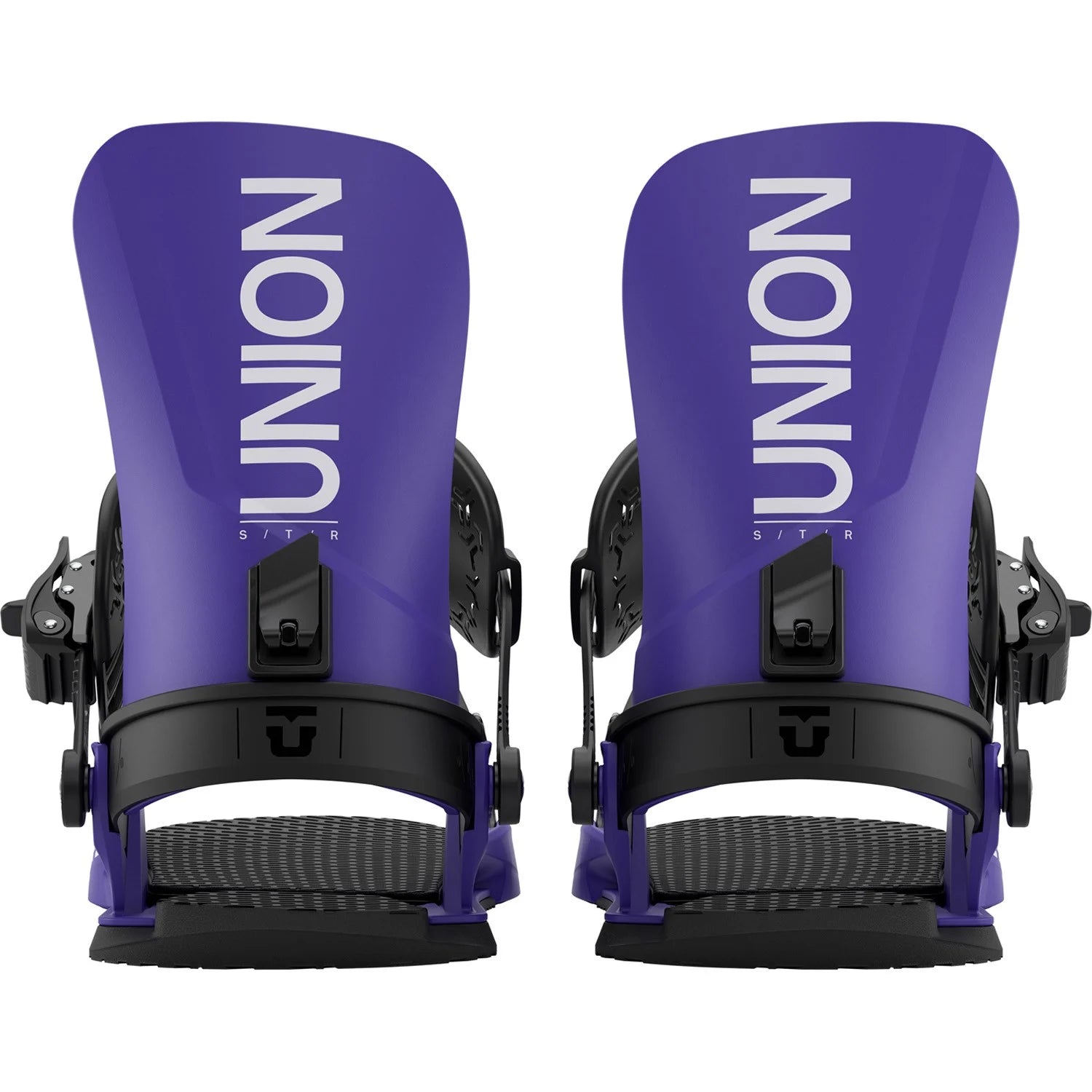 Union STR Snowboard Bindings Mens 2026 Purple - Elevation107