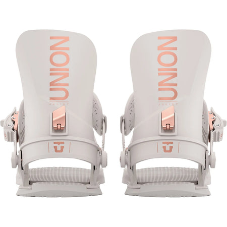 Union Juliet Snowboard Bindings Womens 2026 Sand Pink - Elevation107