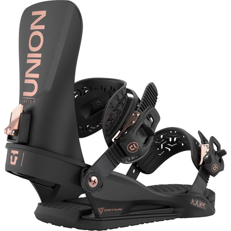 Union Juliet Snowboard Bindings Womens 2026 Black - Elevation107