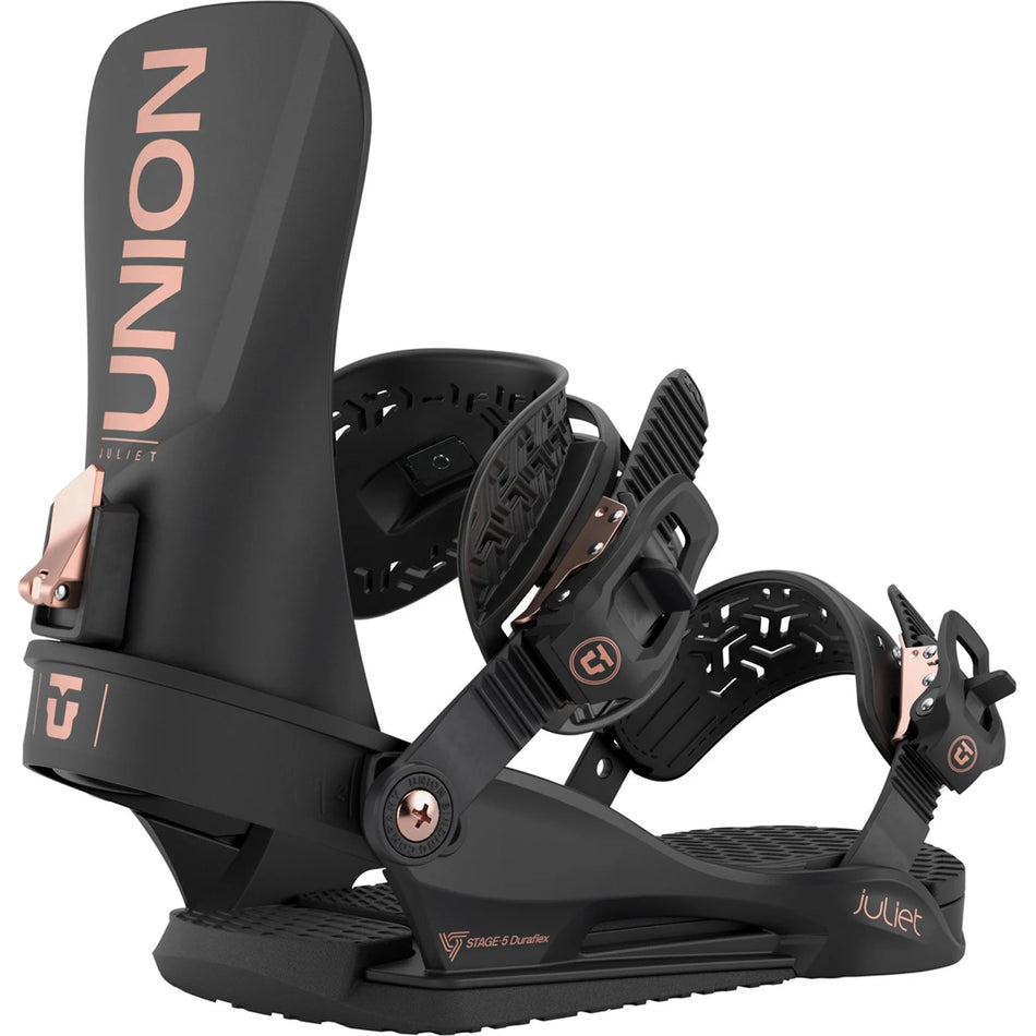 Union Juliet Snowboard Bindings Womens 2026 Black - Elevation107