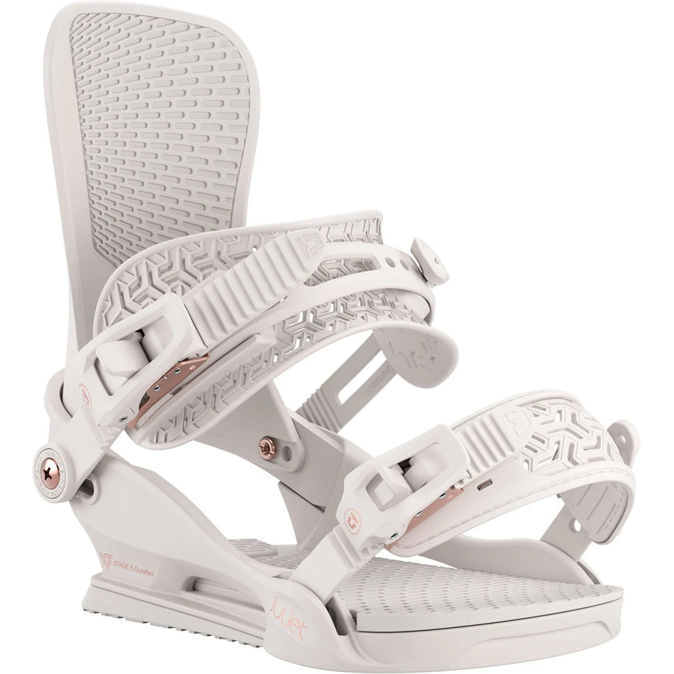 Union Juliet Snowboard Bindings Womens 2026 Sand Pink - Elevation107