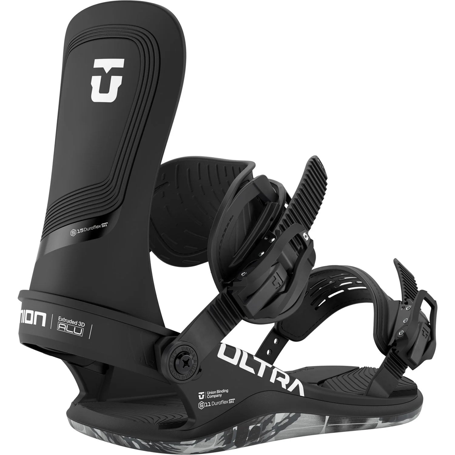 Union Ultra Snowboard Bindings Mens 2026 Black - Elevation107