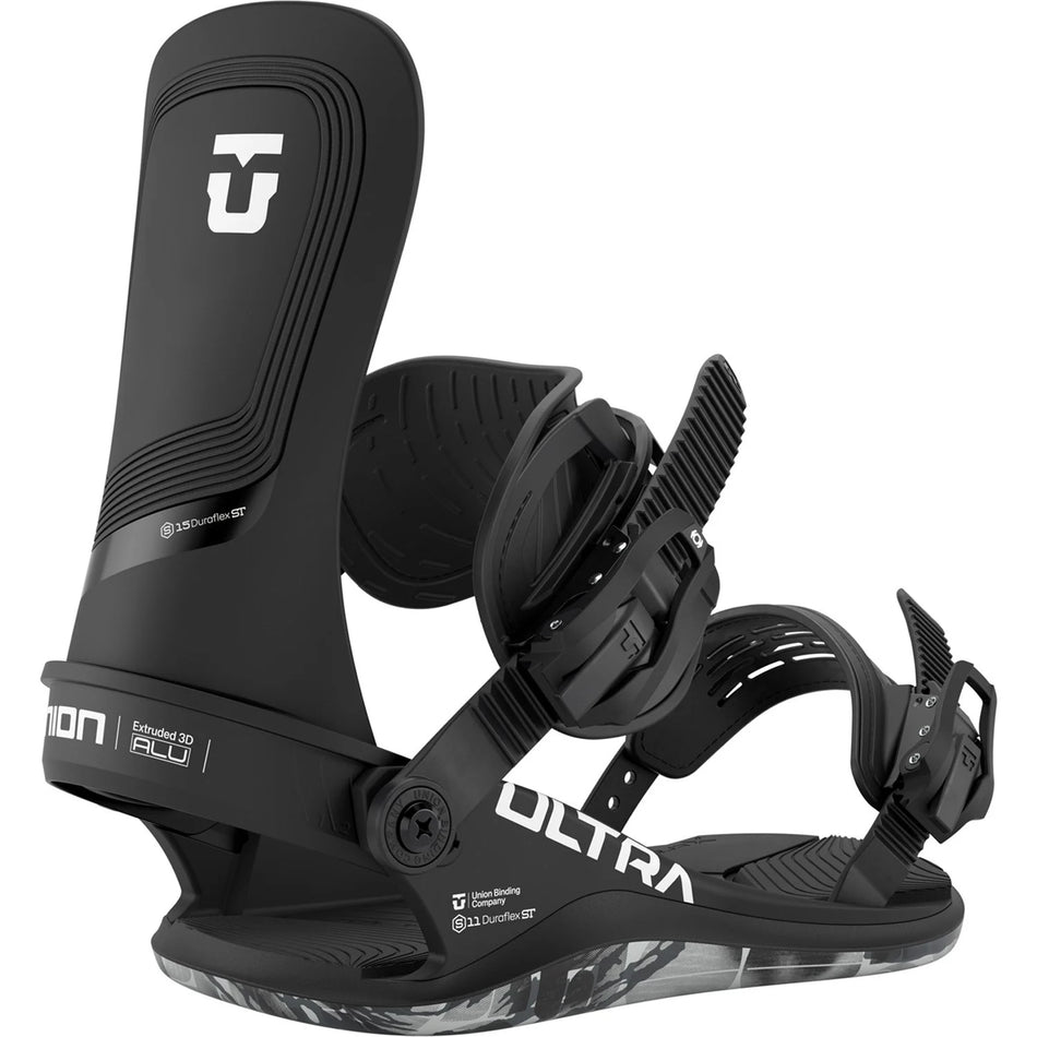 Union Ultra Snowboard Bindings Mens 2026 Black - Elevation107