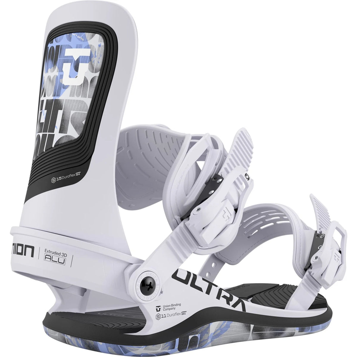 Union Ultra Snowboard Bindings Womens 2026 Ice Grey - Elevation107