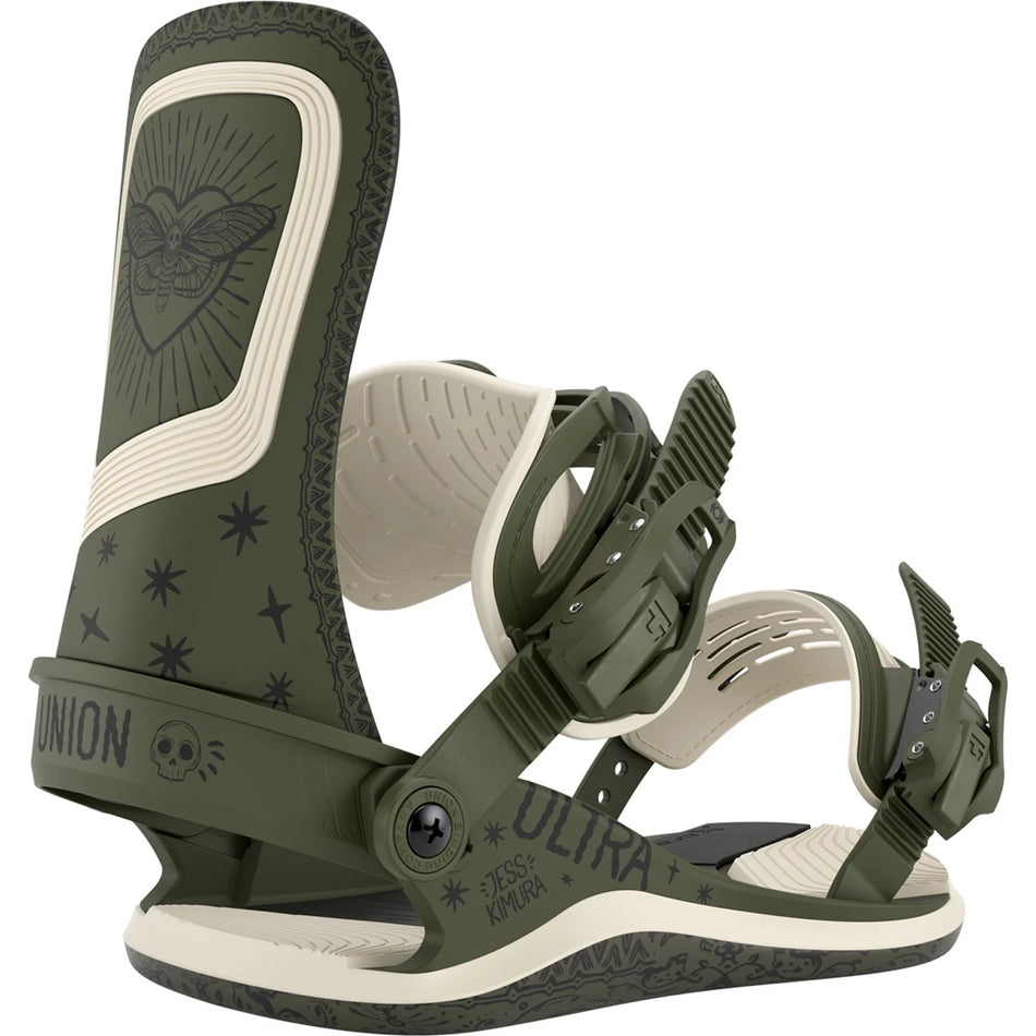 Union Ultra Snowboard Bindings Womens 2026 Jess Kimura - Elevation107