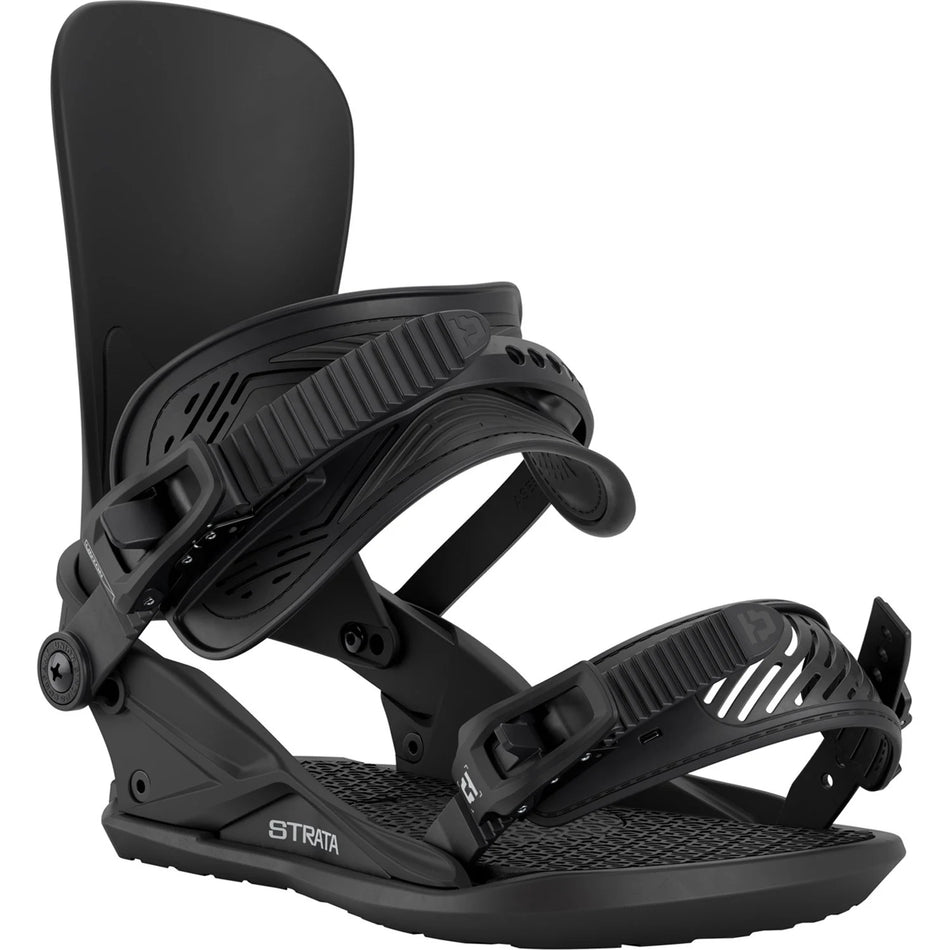 Union Strata Snowboard Bindings Mens 2026 Black - Elevation107