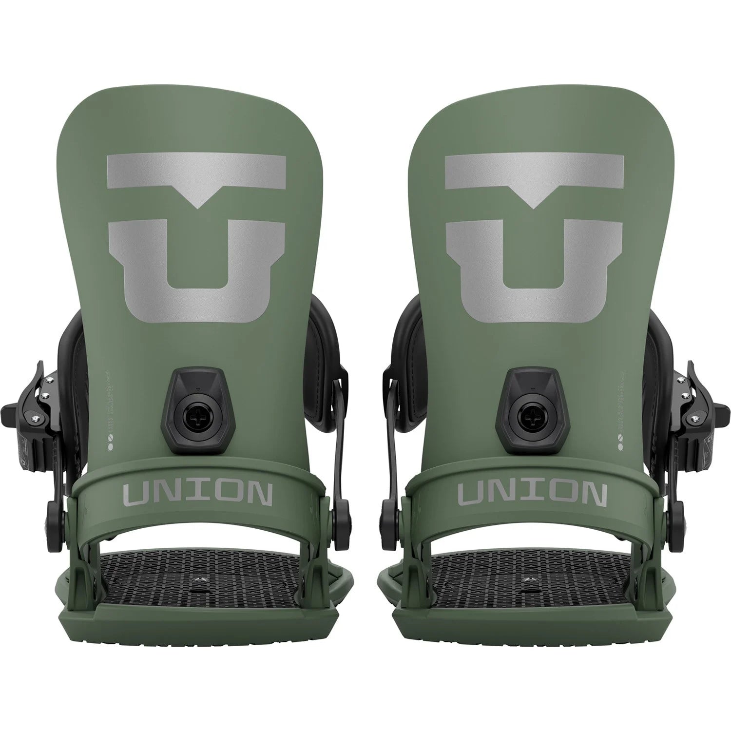 Union Strata Snowboard Bindings Mens 2026 Olive Green - Elevation107