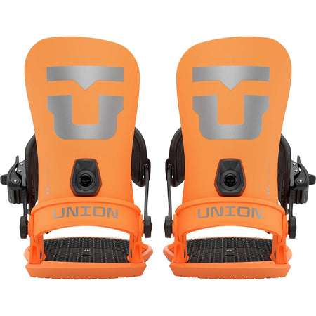 Union Strata Snowboard Bindings Mens 2026 Orange - Elevation107