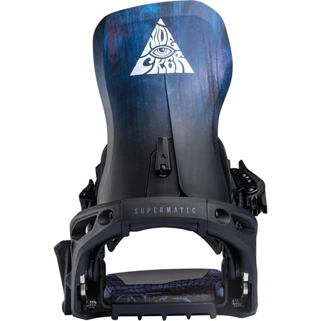Nidecker LT Supermatic Snowboard Bindings 2026 Bio Black - Elevation107
