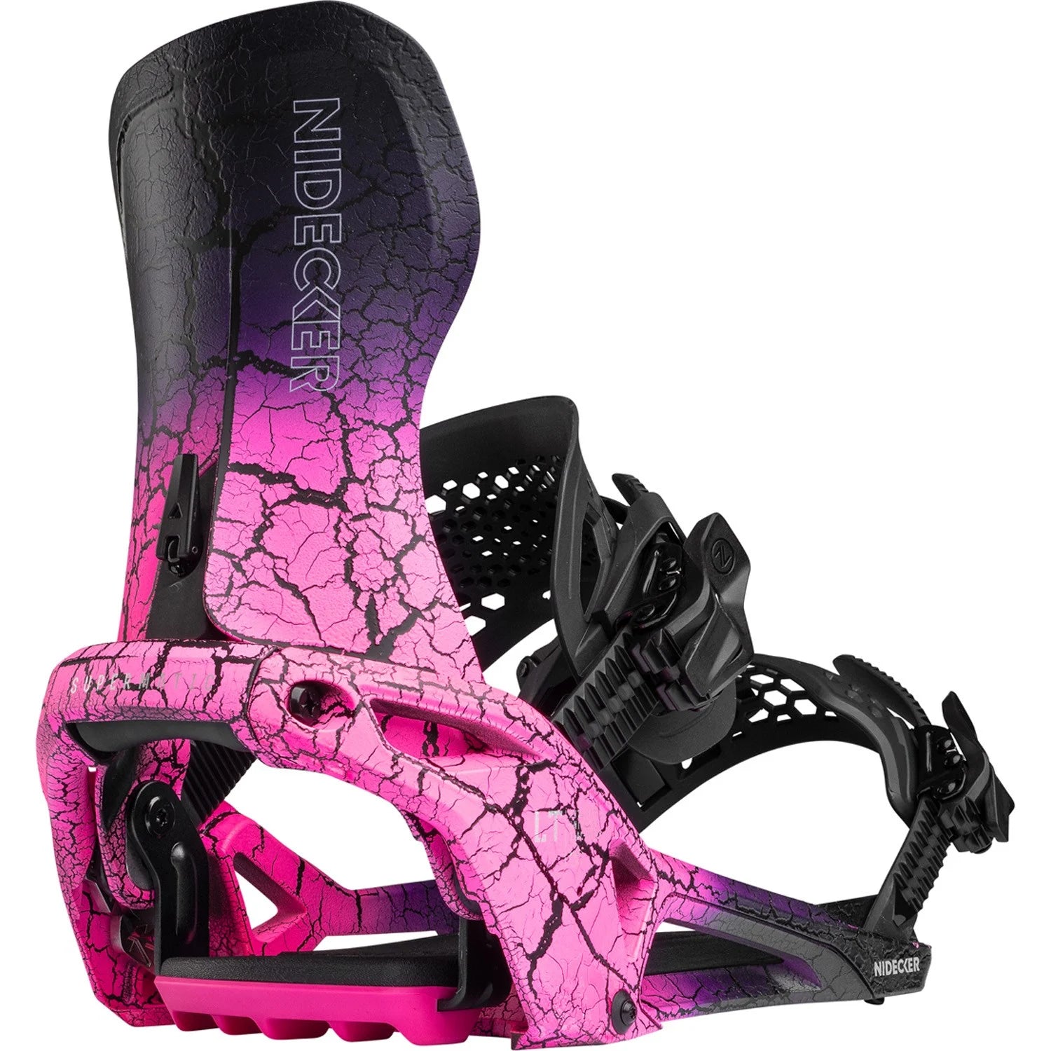 Nidecker LT Supermatic Snowboard Bindings 2026 Magma - Elevation107