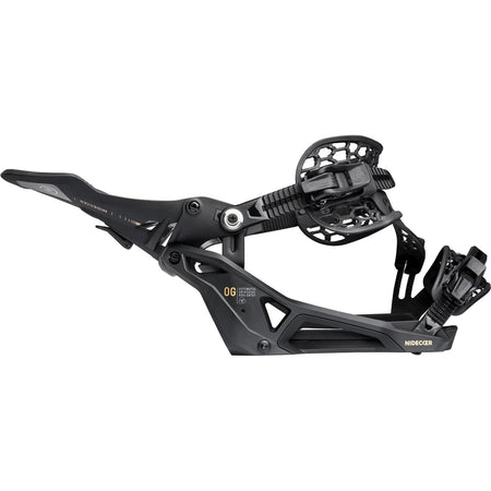 Nidecker OG Supermatic Snowboard Bindings 2026 Black - Elevation107