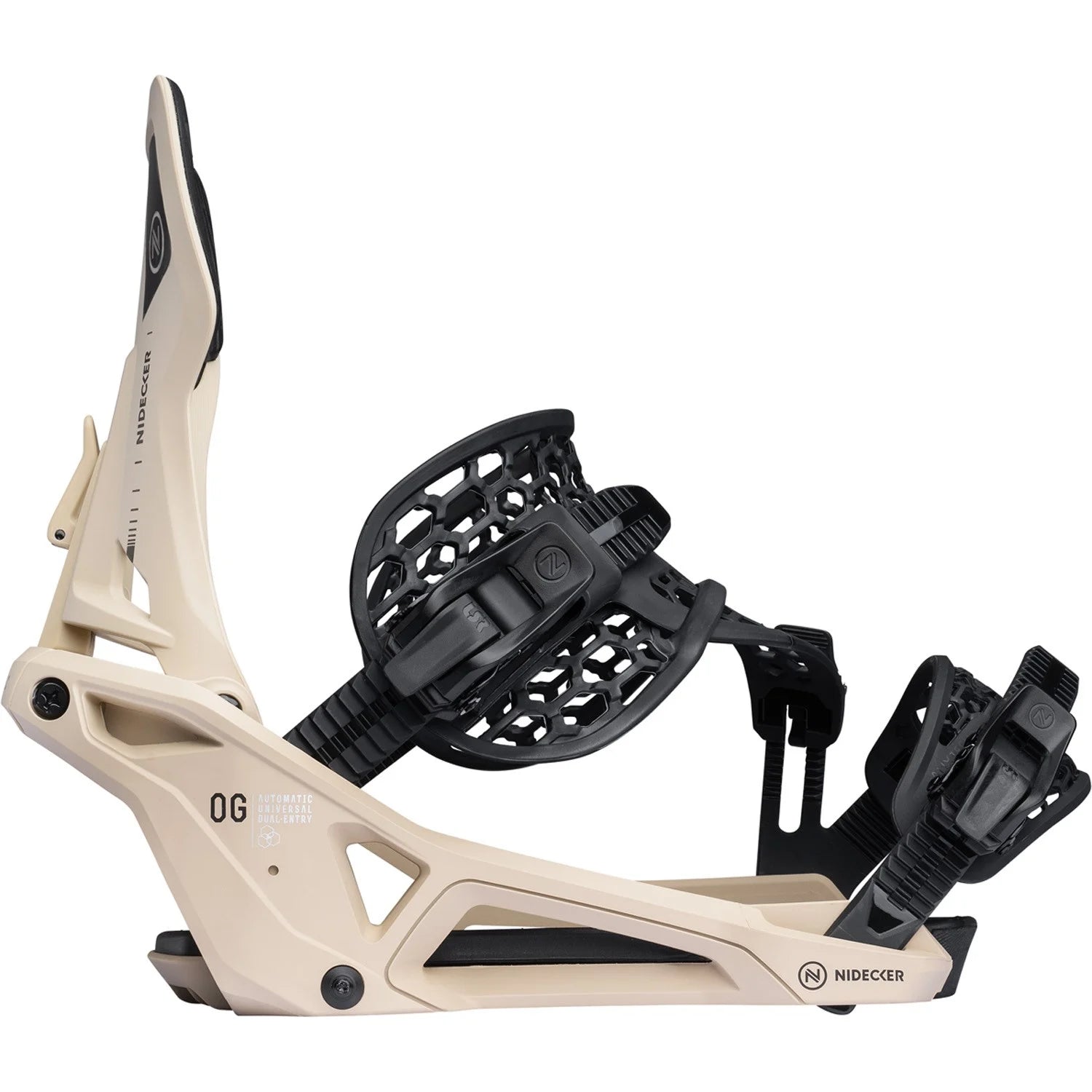 Nidecker OG Supermatic Snowboard Bindings 2026 Desert - Elevation107