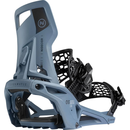 Nidecker OG Supermatic Snowboard Bindings 2026 Atlantic - Elevation107