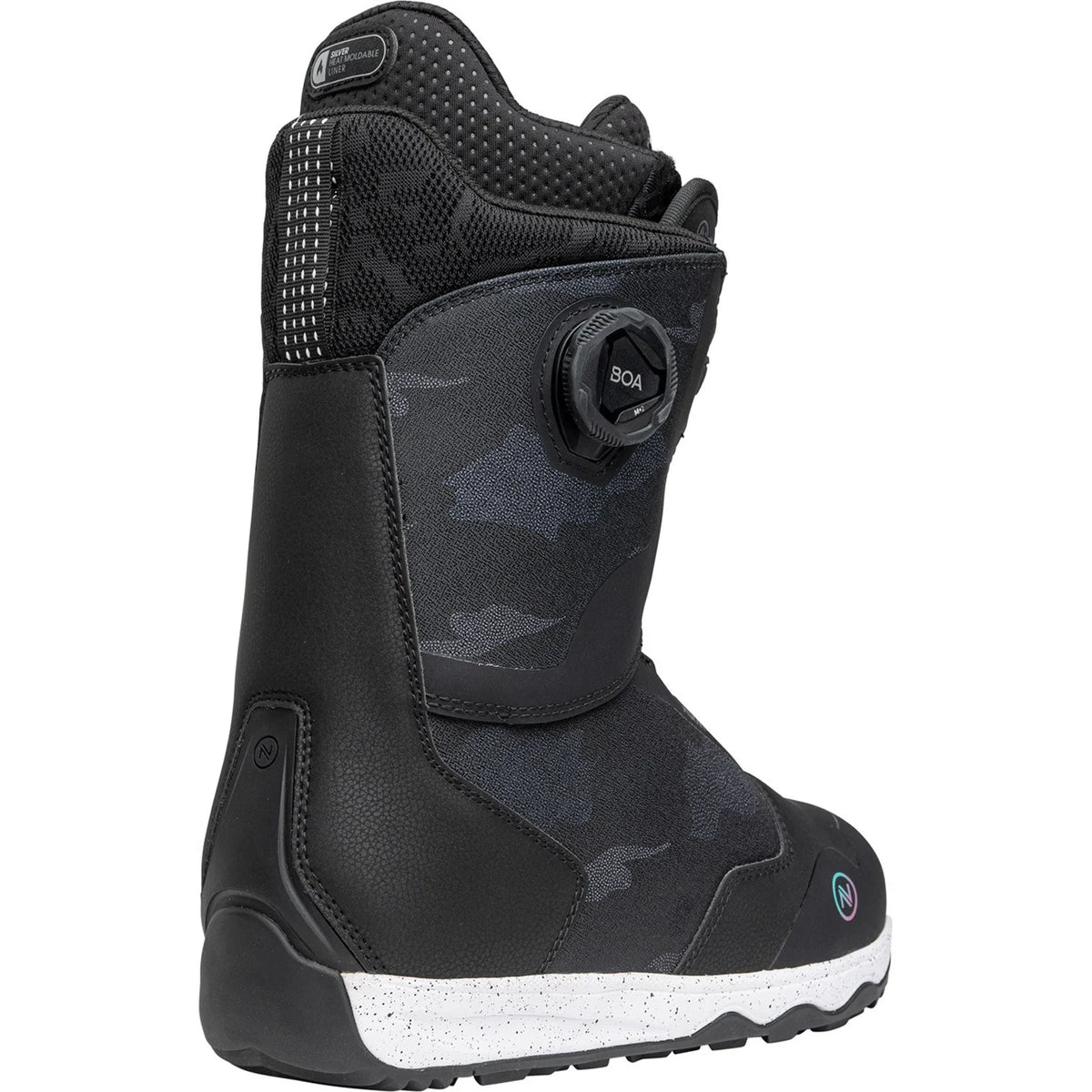 Nidecker Rift Double Boa Snowboard Boots Womens 2026 Black - Elevation107