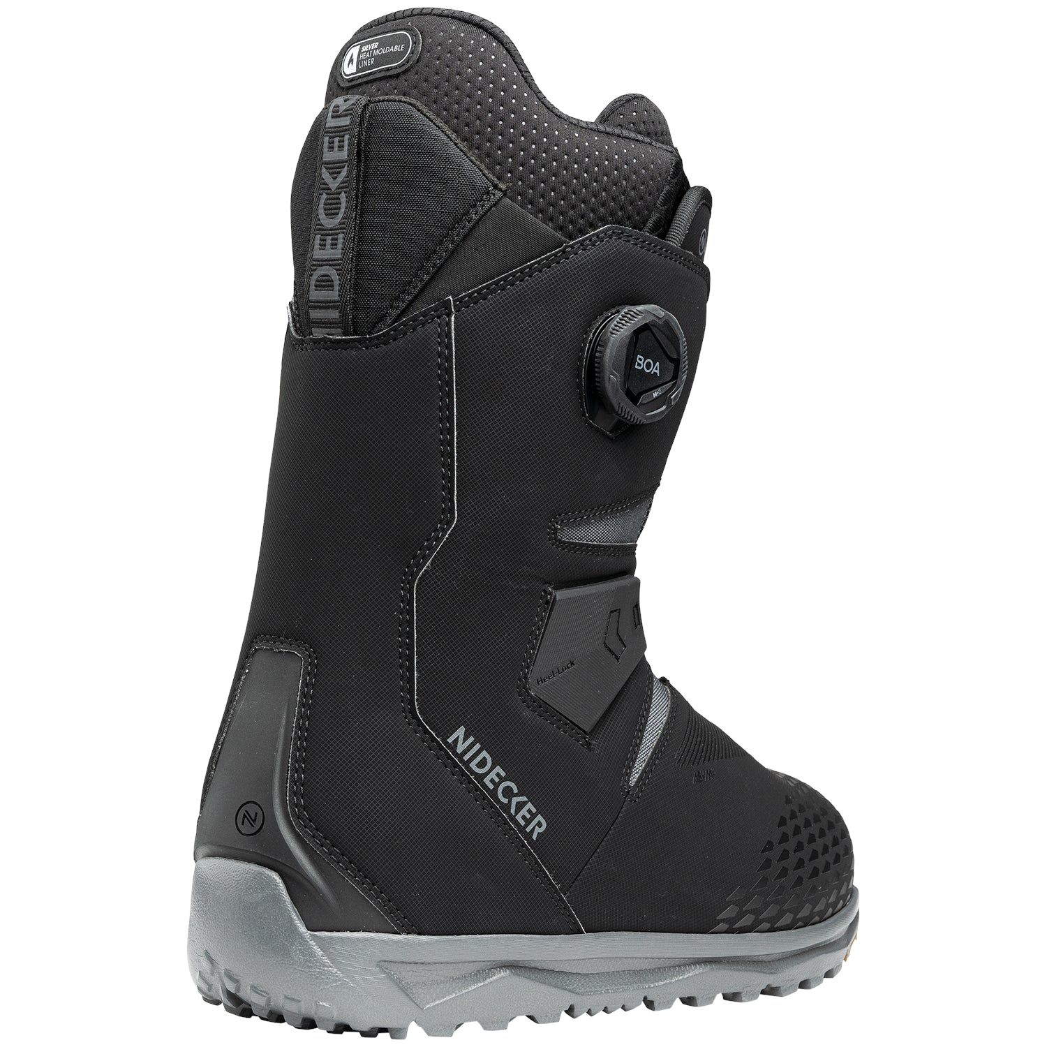 Nidecker Altai Double Boa Snowboard Boots Mens 2026 Black - Elevation107