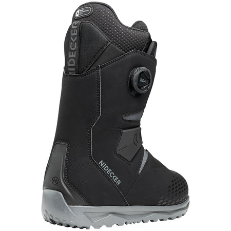 Nidecker Altai Double Boa Snowboard Boots Mens 2026 Black - Elevation107