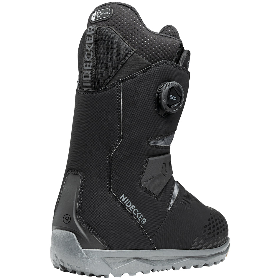 Nidecker Altai Double Boa Snowboard Boots Mens 2026 Black - Elevation107