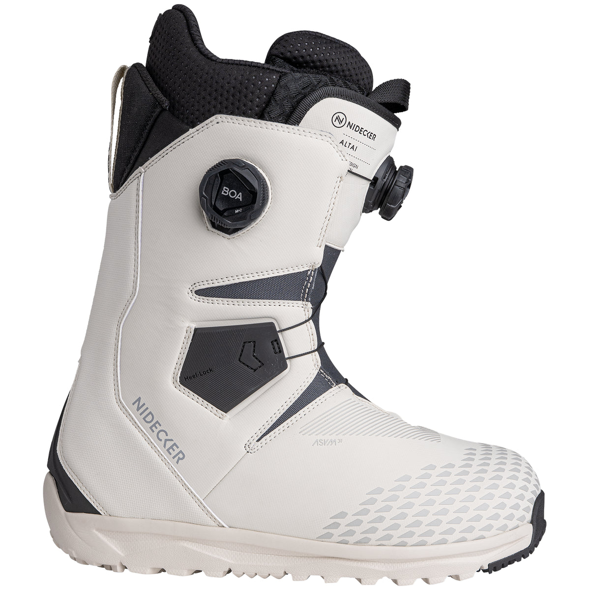 Nidecker Altai Double Boa Snowboard Boots Mens 2026 Bone White - Elevation107