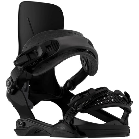 Rome Katana Asym Wrap FASE Snowboard Bindings 2026 Black - Elevation107