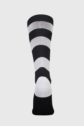 Mons Royale Tech Cushion Sock Mens Snow Black / Grey