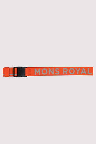 Mons Royale Unisex Belt Orange Smash / Grey