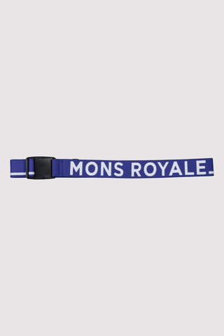 Mons Royale Unisex Belt Ultra Blue / White