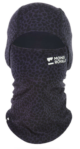 Mons Royale Santa Rosa Balacalva Unisex Arctic Leopard