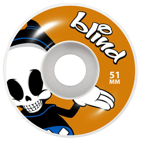 Blind Reaper Character Skateboard Wheels Orange 51mm