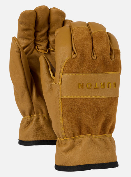 Burton Men's Lifty Leather Insulated Gloves 2026 Rawhide